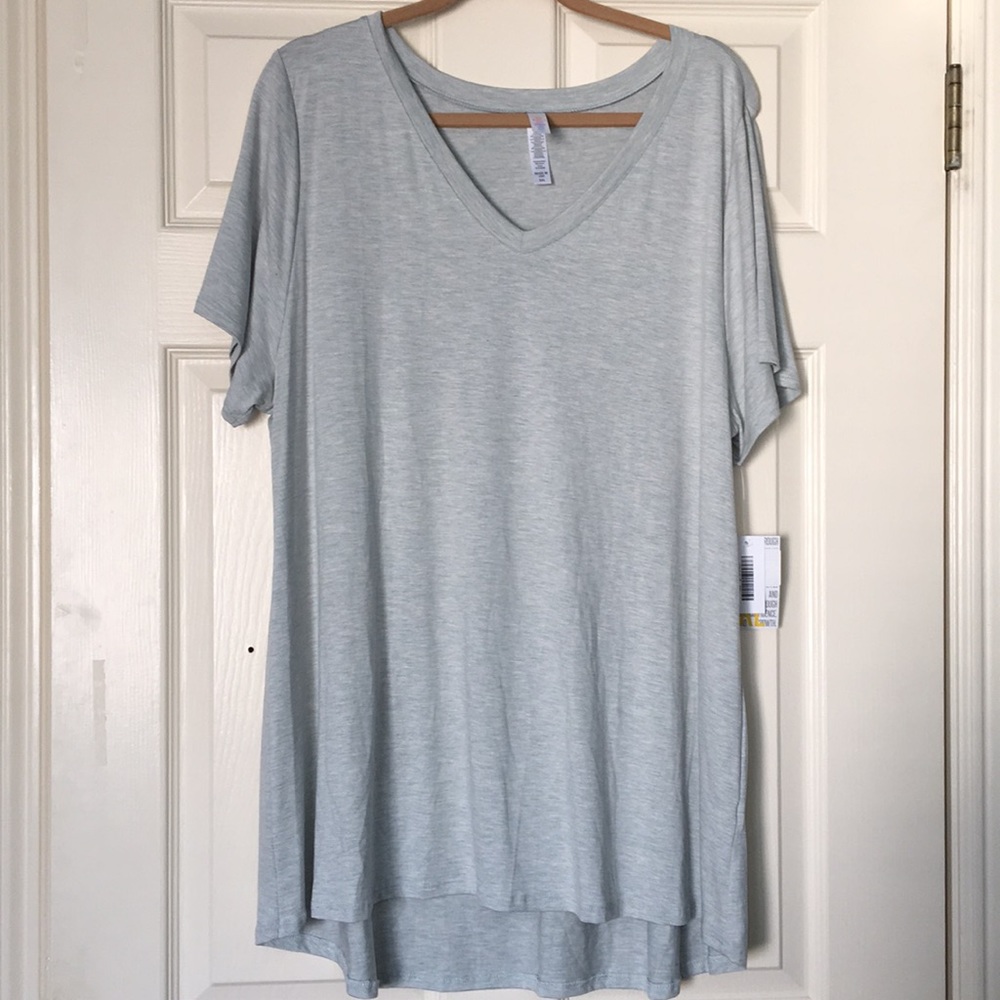 Minty/White Heathered Christy T